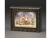 Konstsmide Christmas Choir Picture (5 Hour Timer, Battery Operated, Warm White, LED, Water Filled)